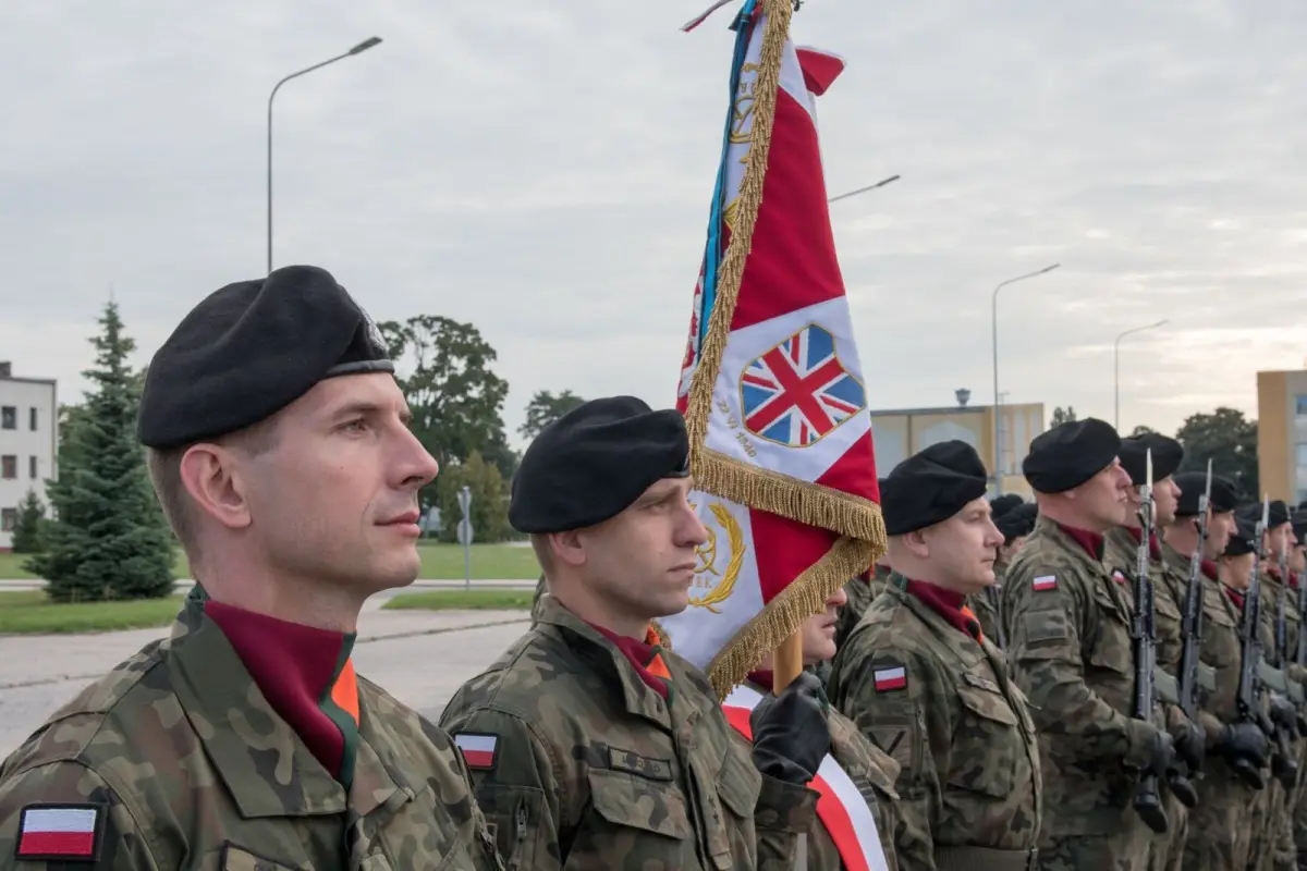 Święto Wojska Polskiego w pancernej brygadzie