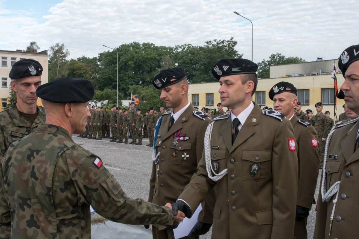 Święto Wojska Polskiego w pancernej brygadzie
