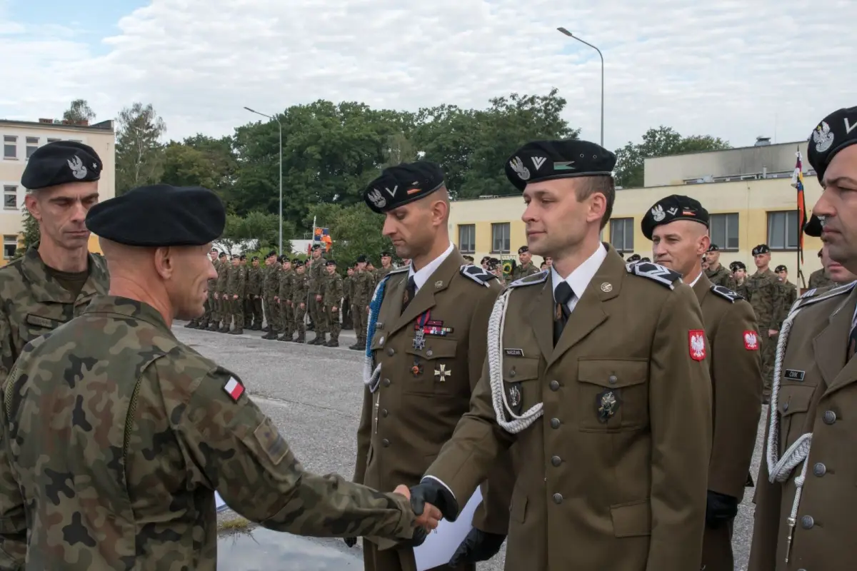 Święto Wojska Polskiego w pancernej brygadzie