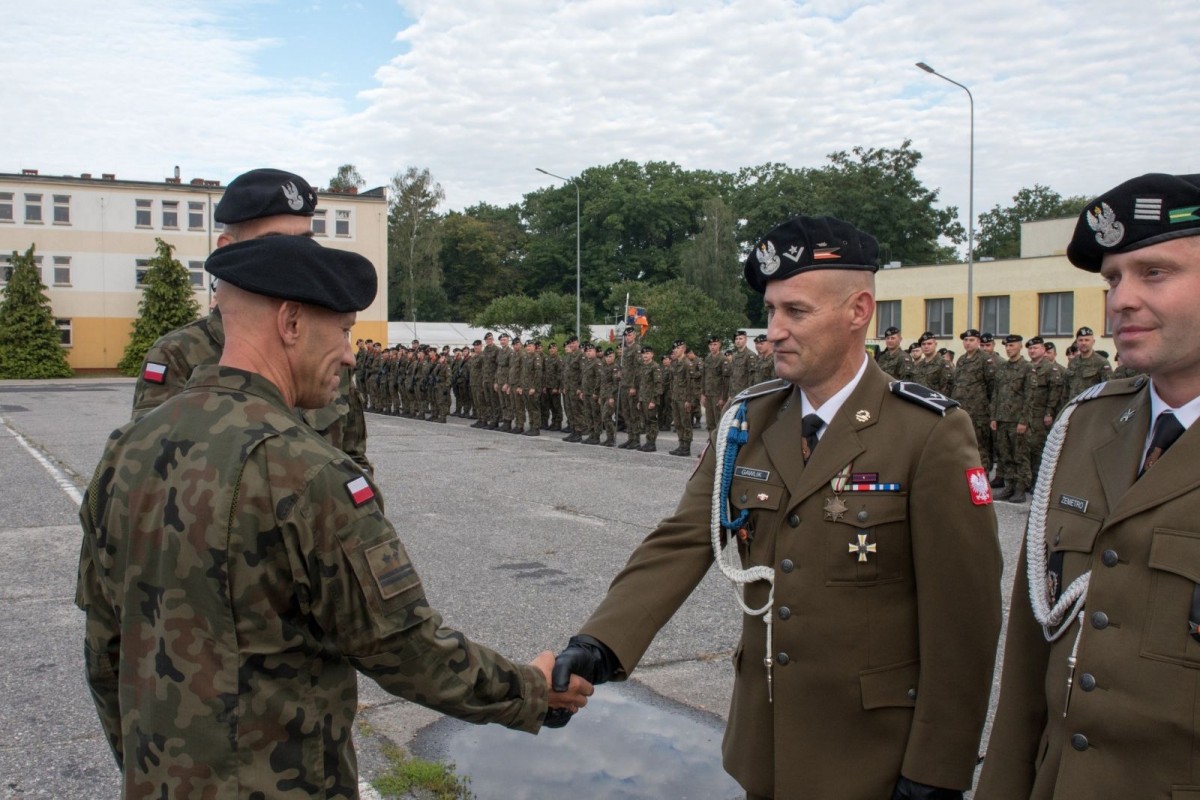 Święto Wojska Polskiego w pancernej brygadzie