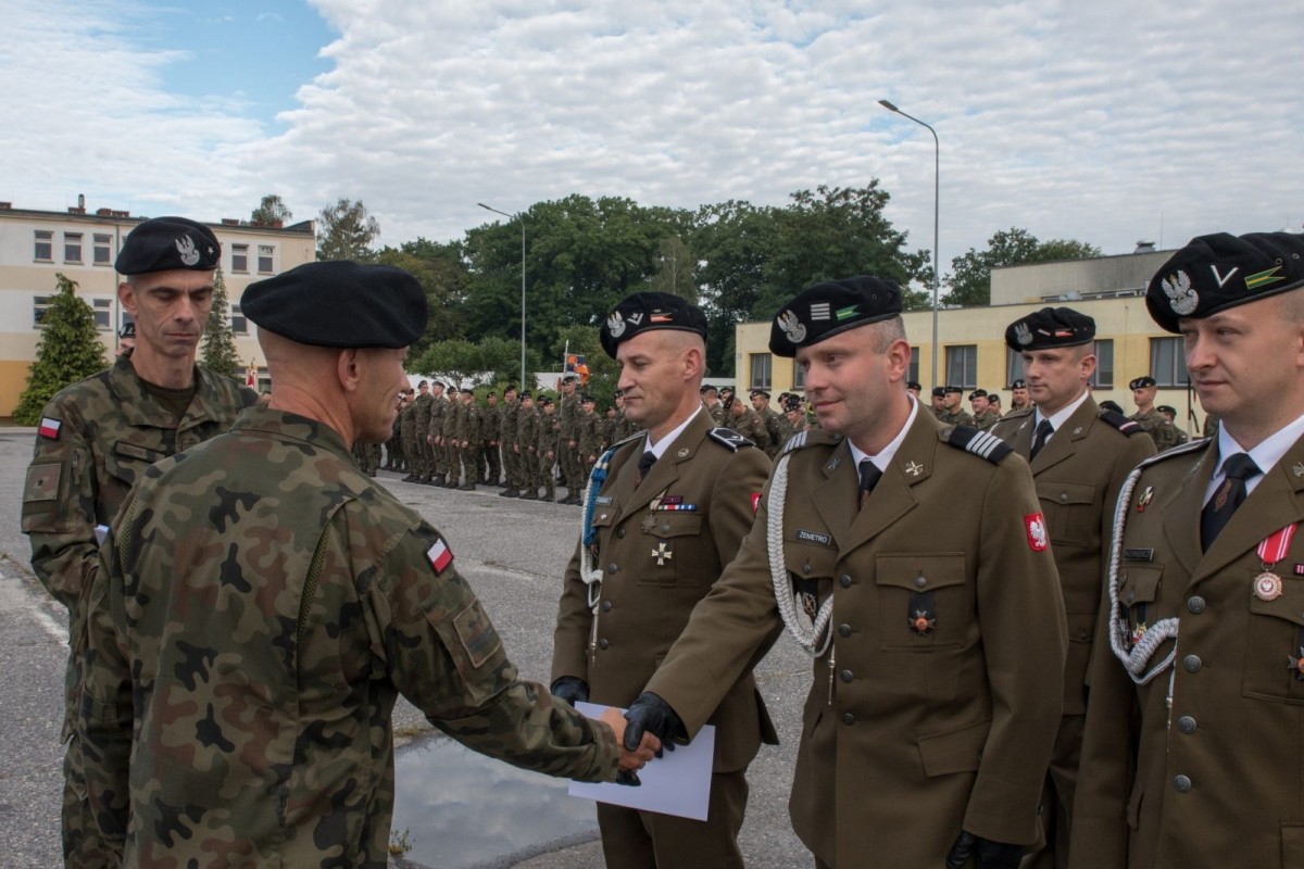 Święto Wojska Polskiego w pancernej brygadzie