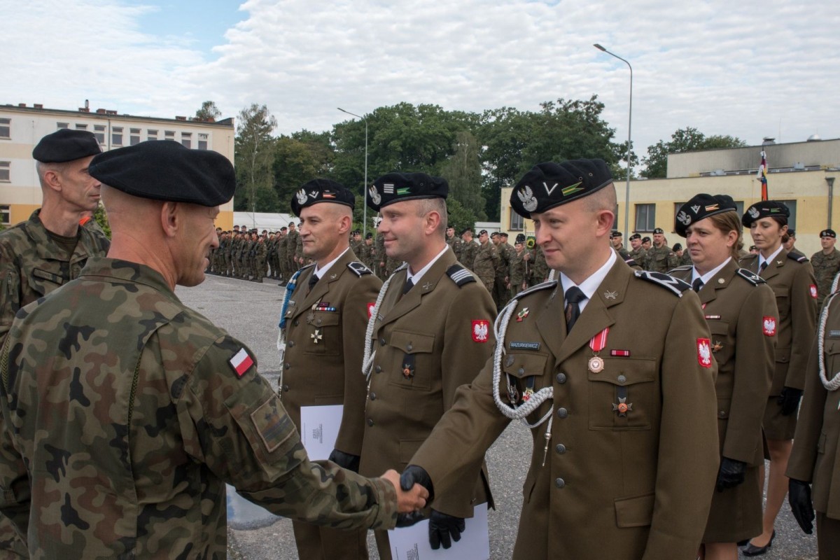 Święto Wojska Polskiego w pancernej brygadzie