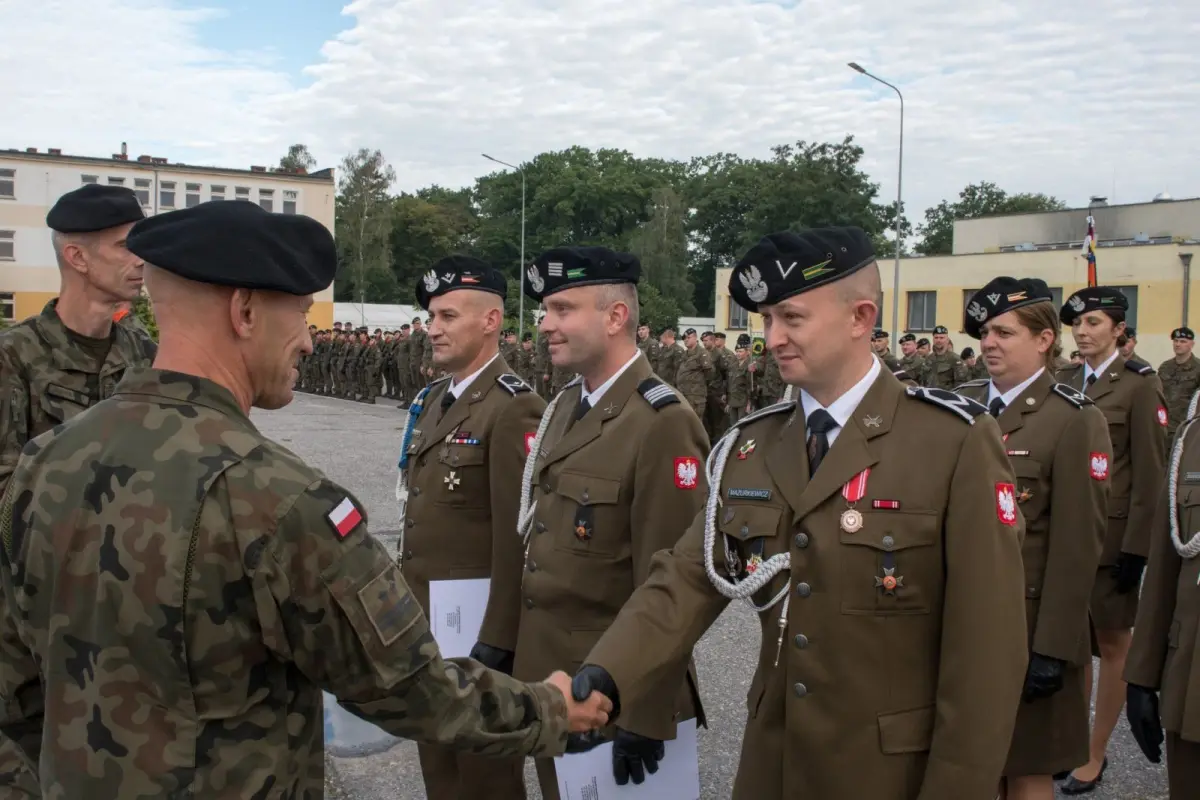 Święto Wojska Polskiego w pancernej brygadzie