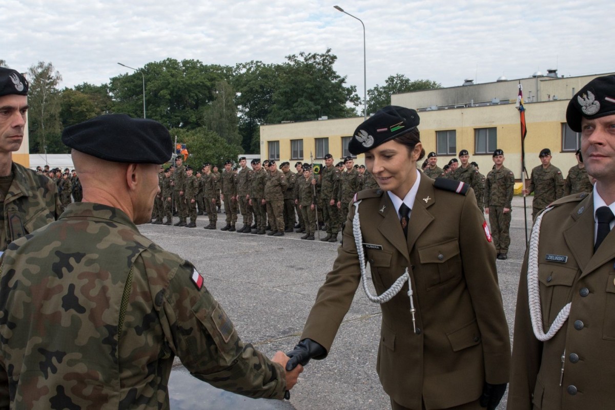Święto Wojska Polskiego w pancernej brygadzie