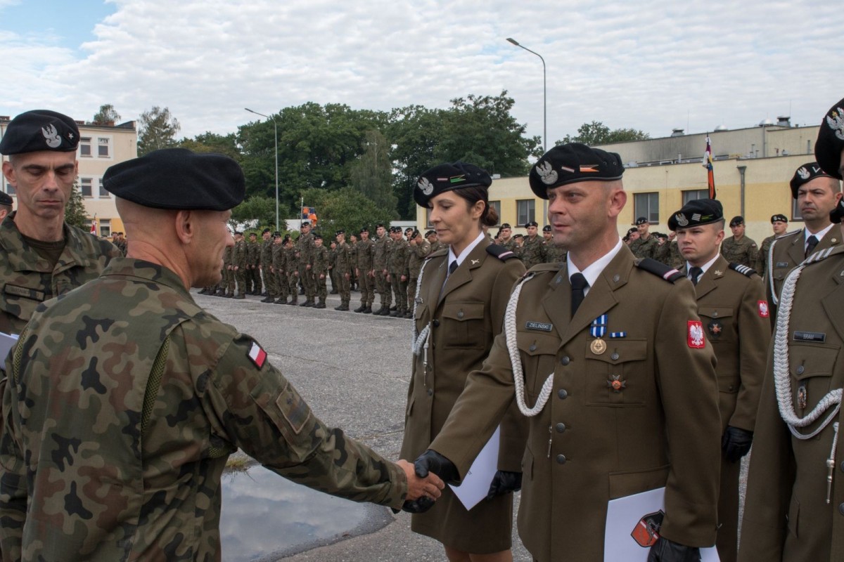 Święto Wojska Polskiego w pancernej brygadzie