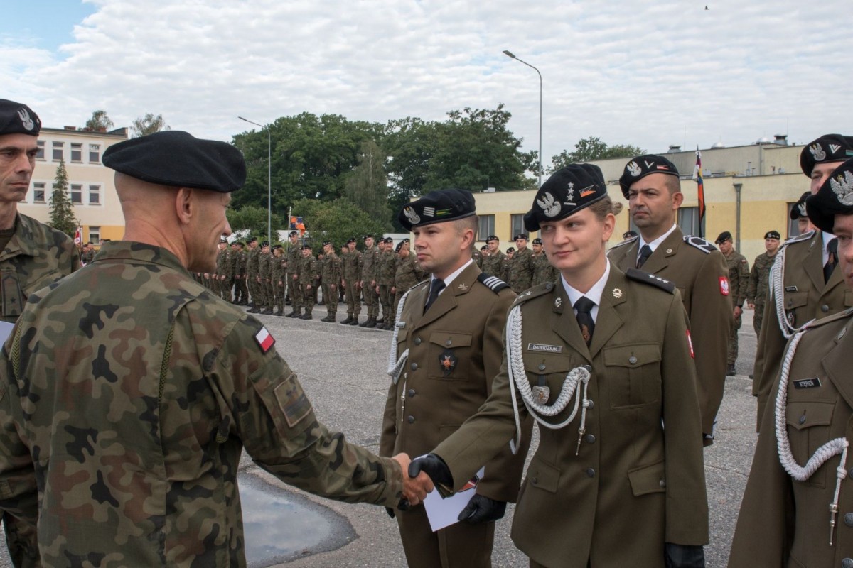 Święto Wojska Polskiego w pancernej brygadzie