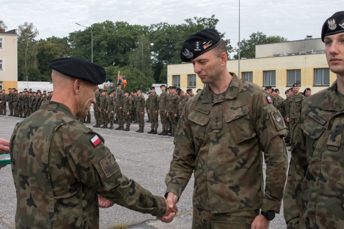 Święto Wojska Polskiego w pancernej brygadzie