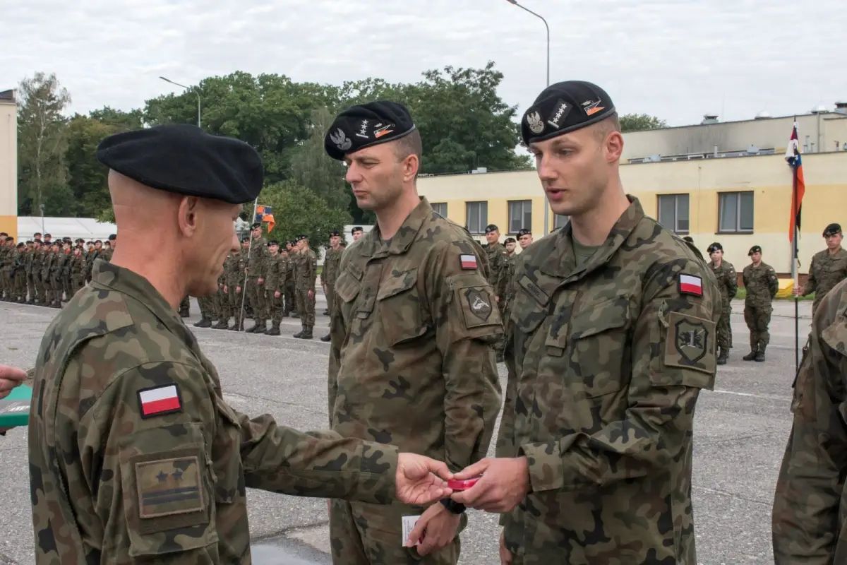 Święto Wojska Polskiego w pancernej brygadzie