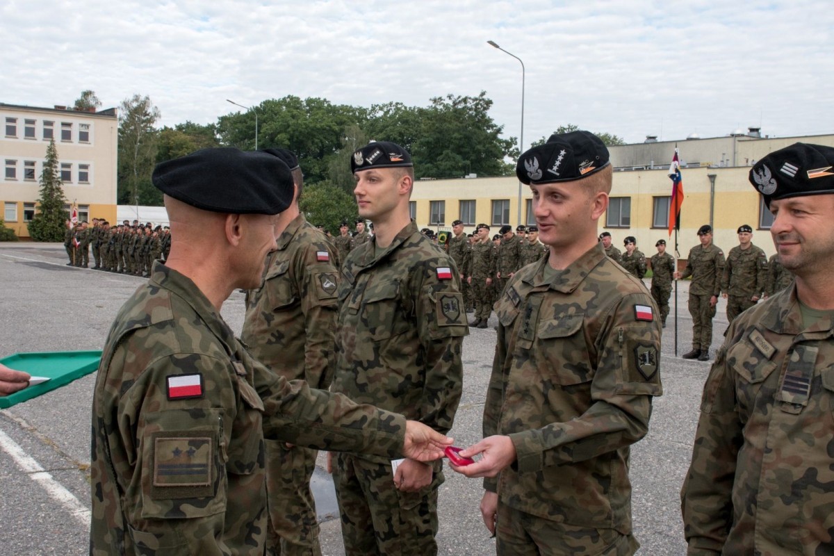 Święto Wojska Polskiego w pancernej brygadzie