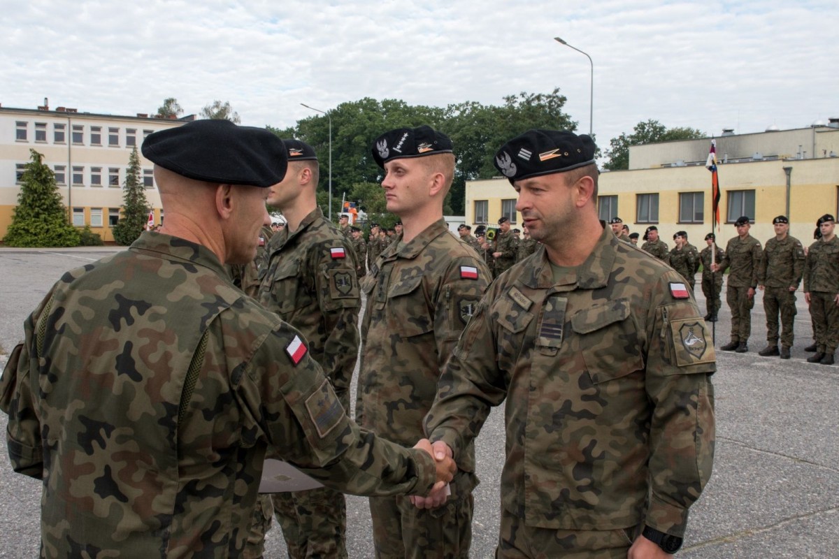 Święto Wojska Polskiego w pancernej brygadzie