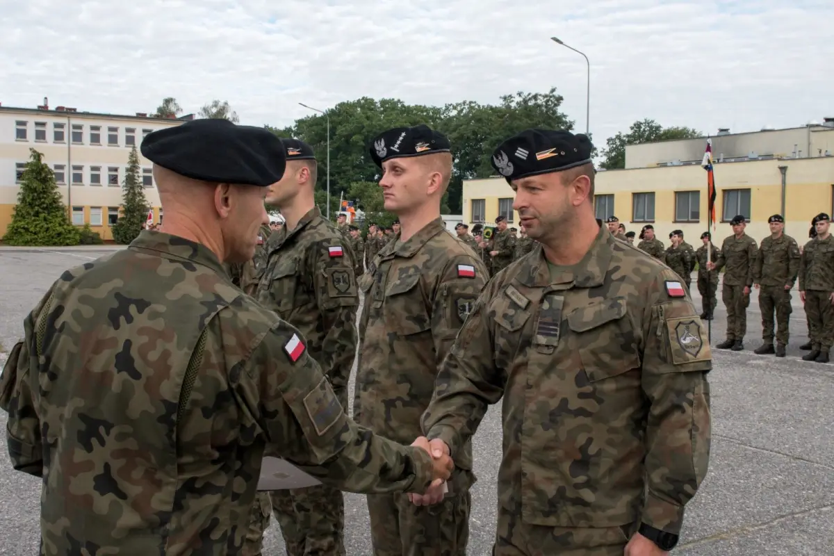 Święto Wojska Polskiego w pancernej brygadzie