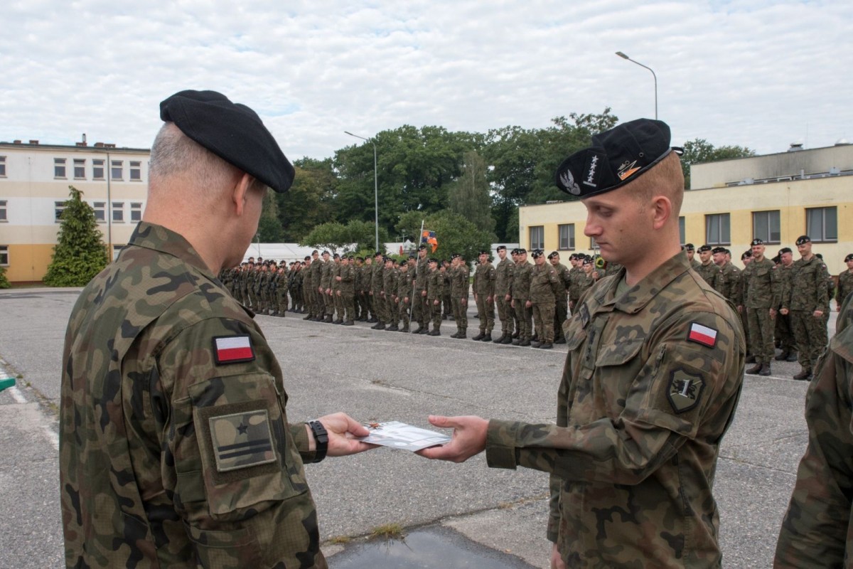 Święto Wojska Polskiego w pancernej brygadzie