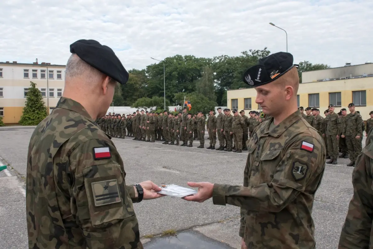 Święto Wojska Polskiego w pancernej brygadzie