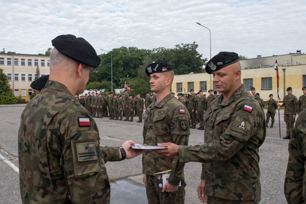 Święto Wojska Polskiego w pancernej brygadzie