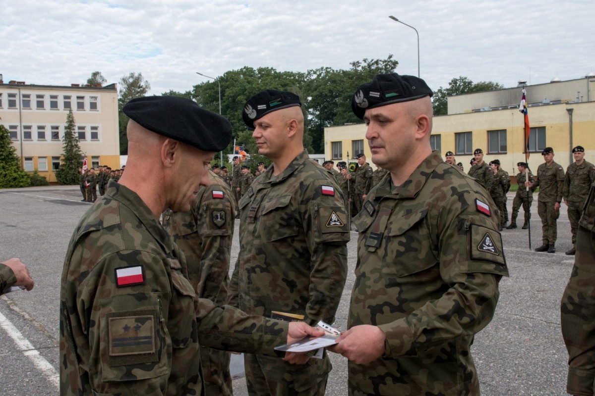 Święto Wojska Polskiego w pancernej brygadzie