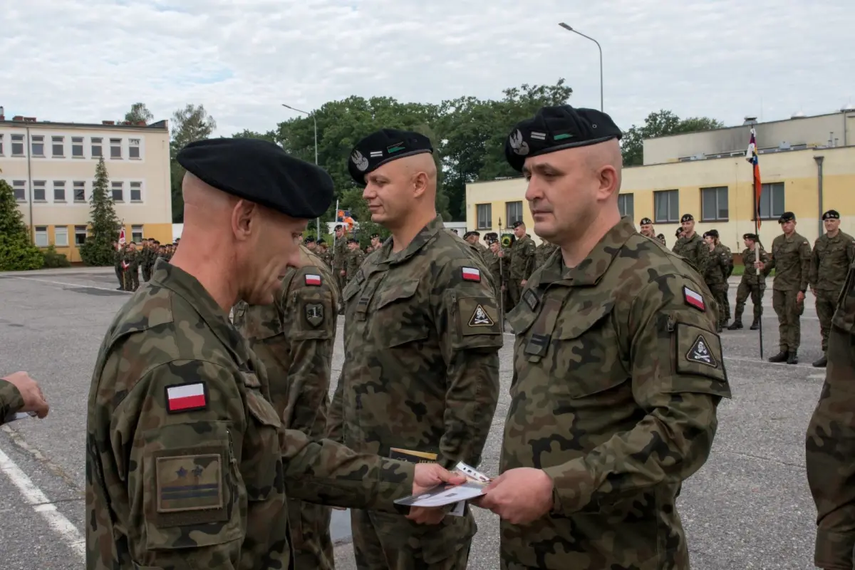 Święto Wojska Polskiego w pancernej brygadzie