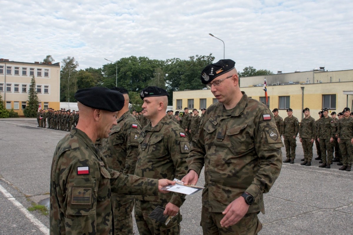 Święto Wojska Polskiego w pancernej brygadzie