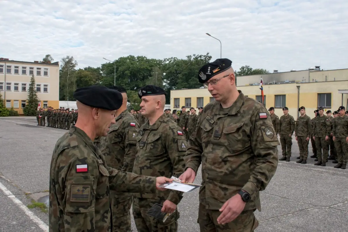 Święto Wojska Polskiego w pancernej brygadzie