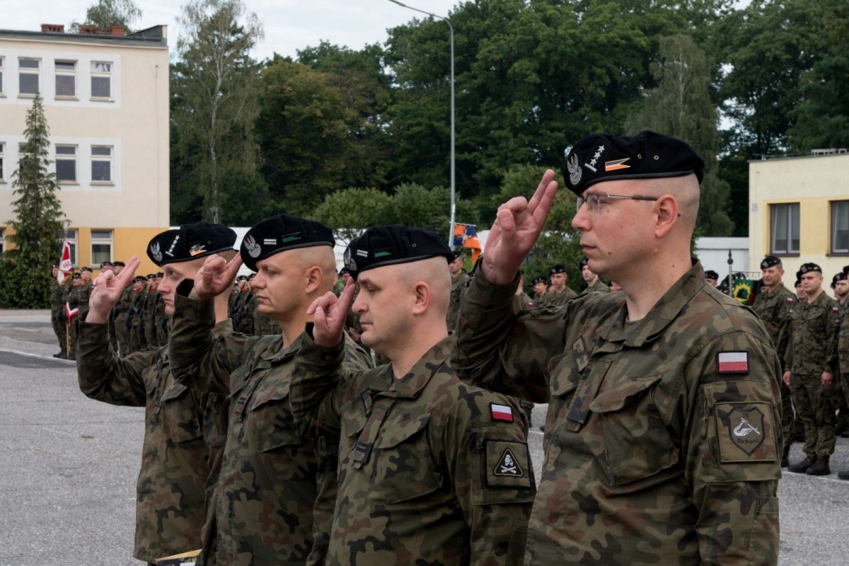 Święto Wojska Polskiego w pancernej brygadzie