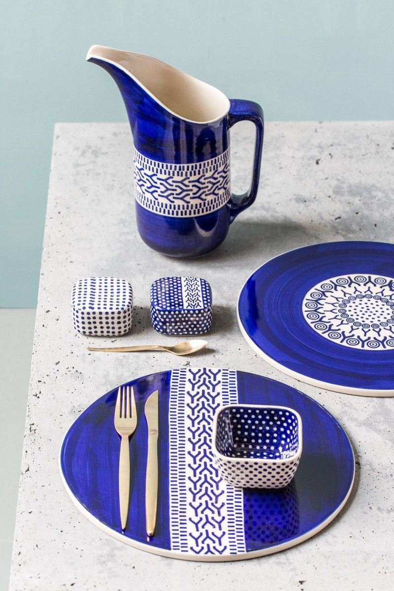 Kolekcja Blue Line Modern Manufaktura w Bolesławcu proj. M.Gazur