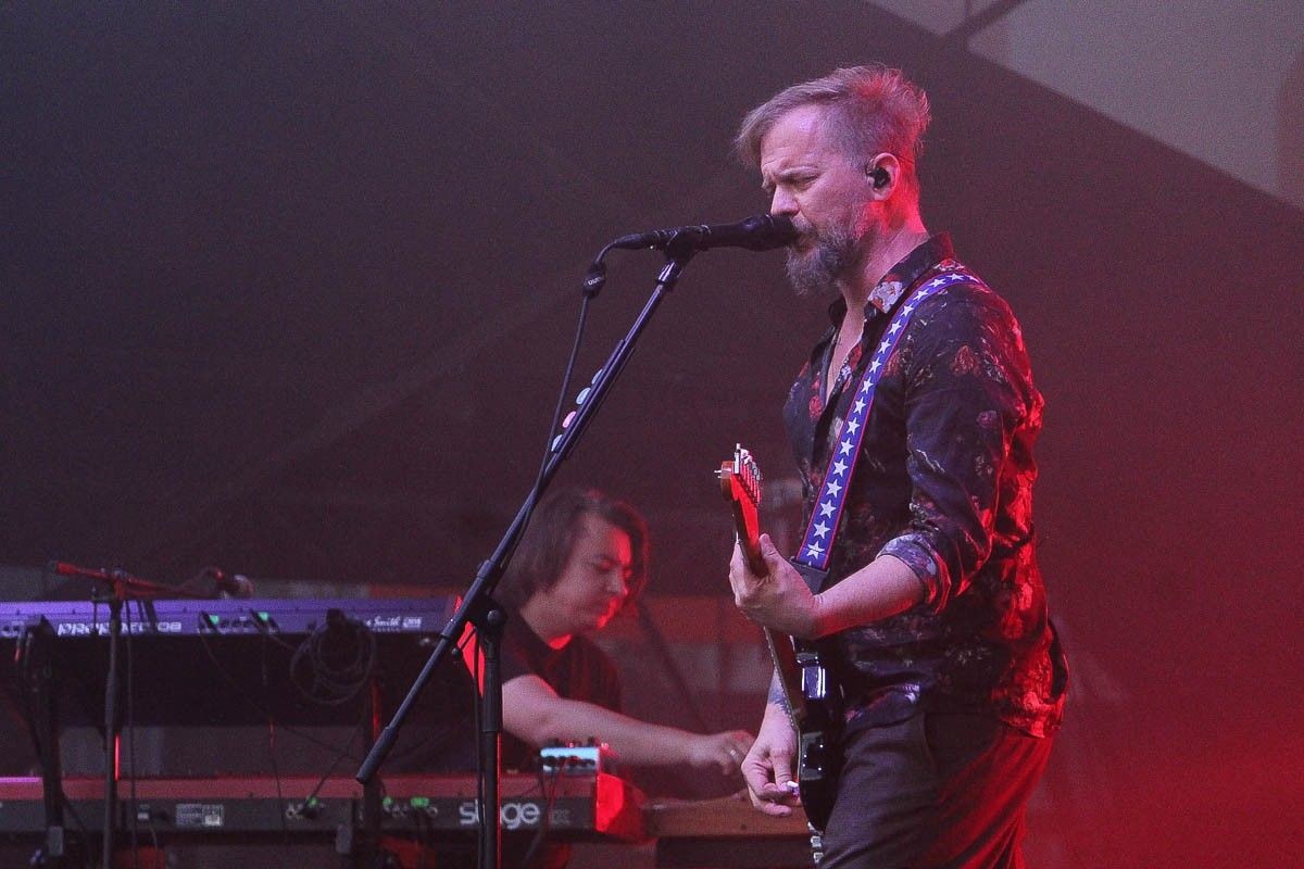 Ørganek na koncercie w Bolesławcu