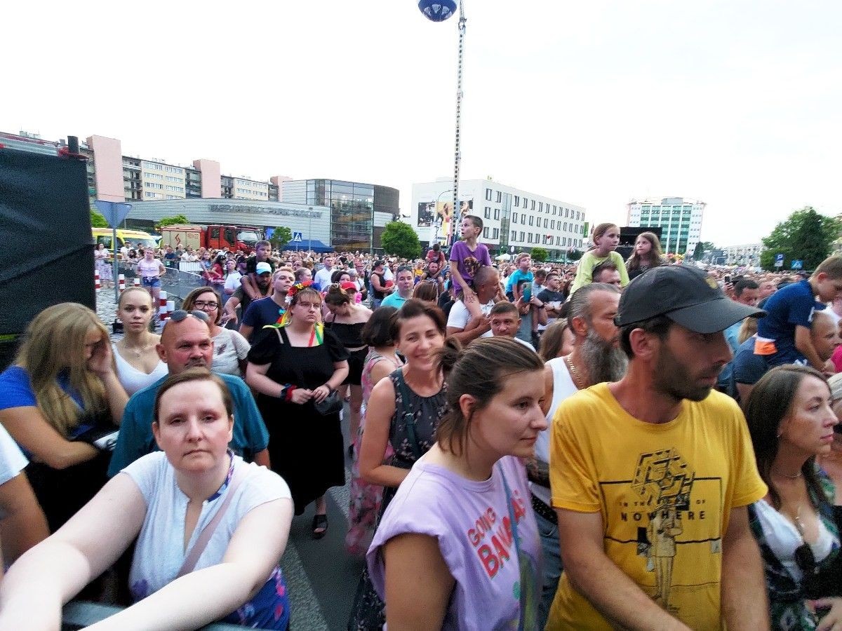 Ørganek na koncercie w Bolesławcu