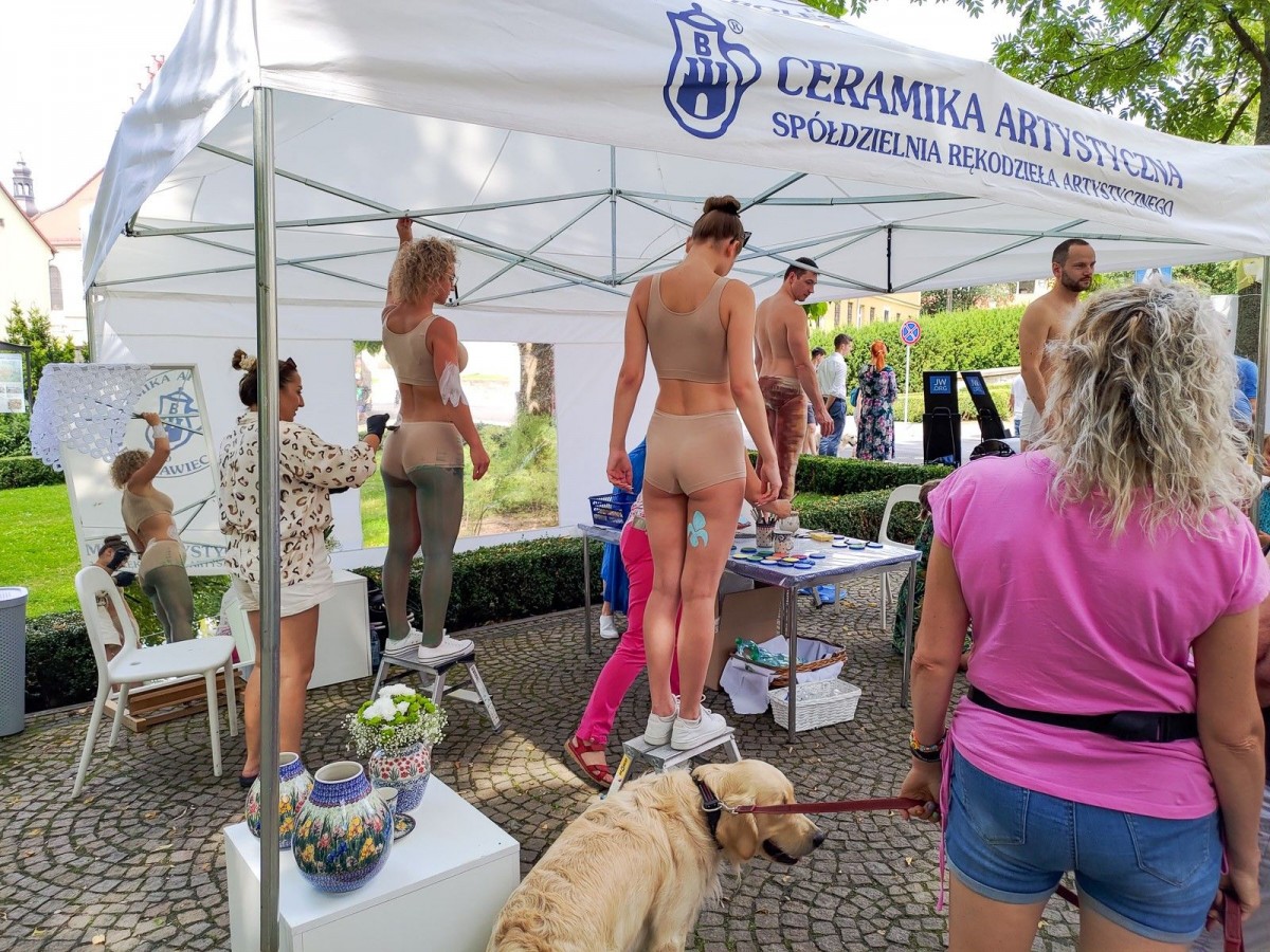 Body painting na Glina Show