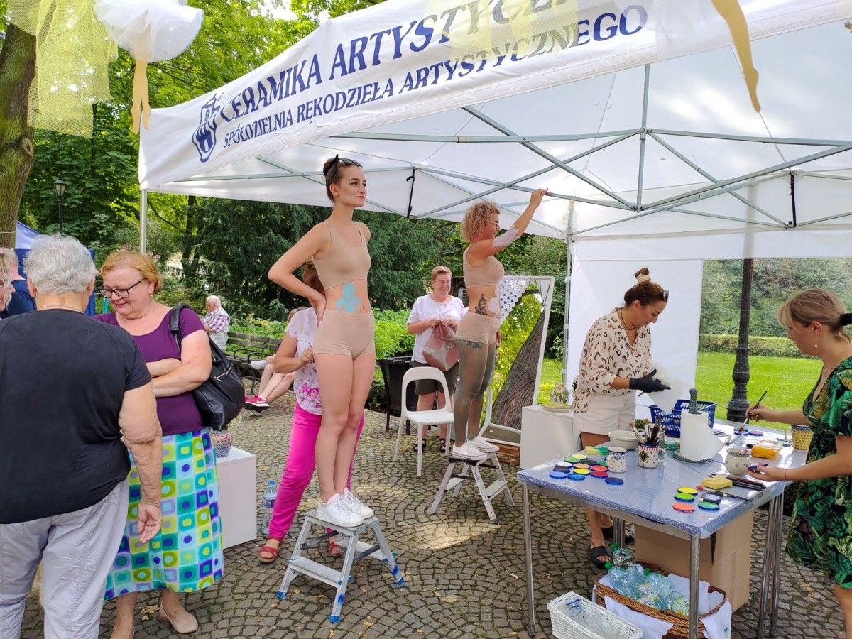 Body painting na Glina Show