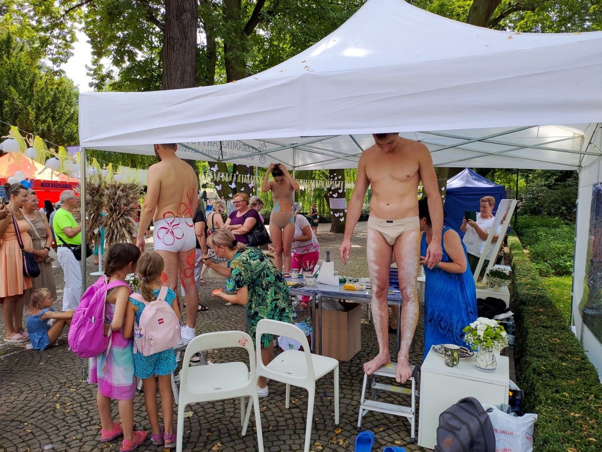 Body painting na Glina Show