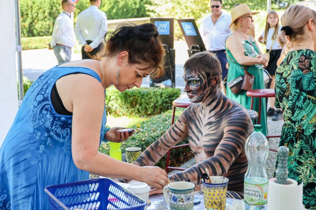 Body painting na Glina Show