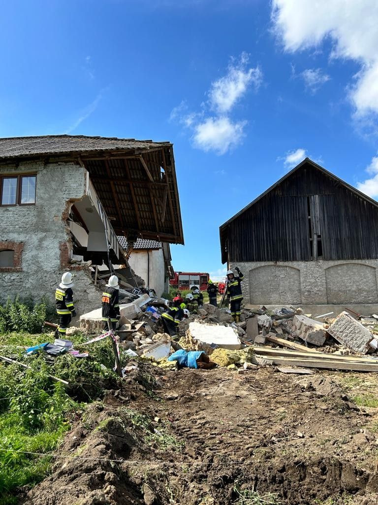 Katastrofa budowlana w Rząśniku