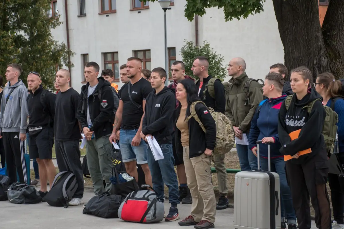 160 nowych ochotników w świętoszowskiej brygadzie