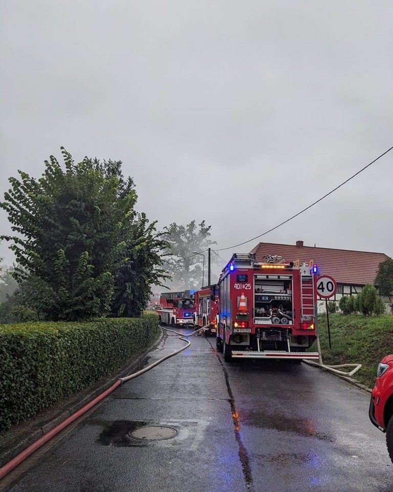 Pożar w Nowogrodźcu