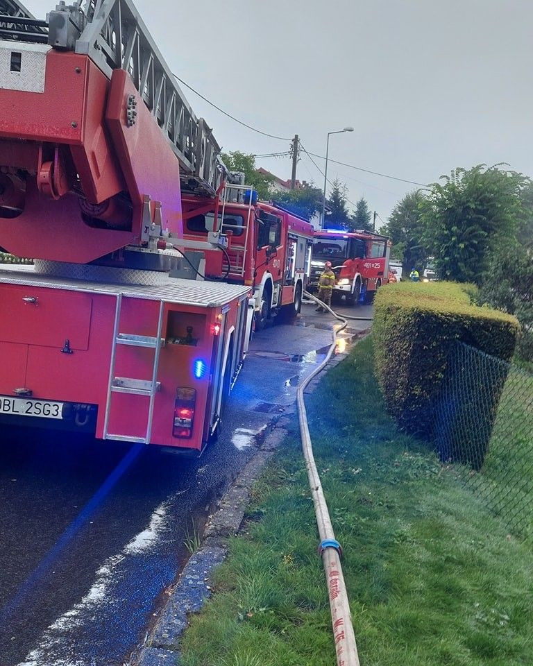 Pożar w Nowogrodźcu