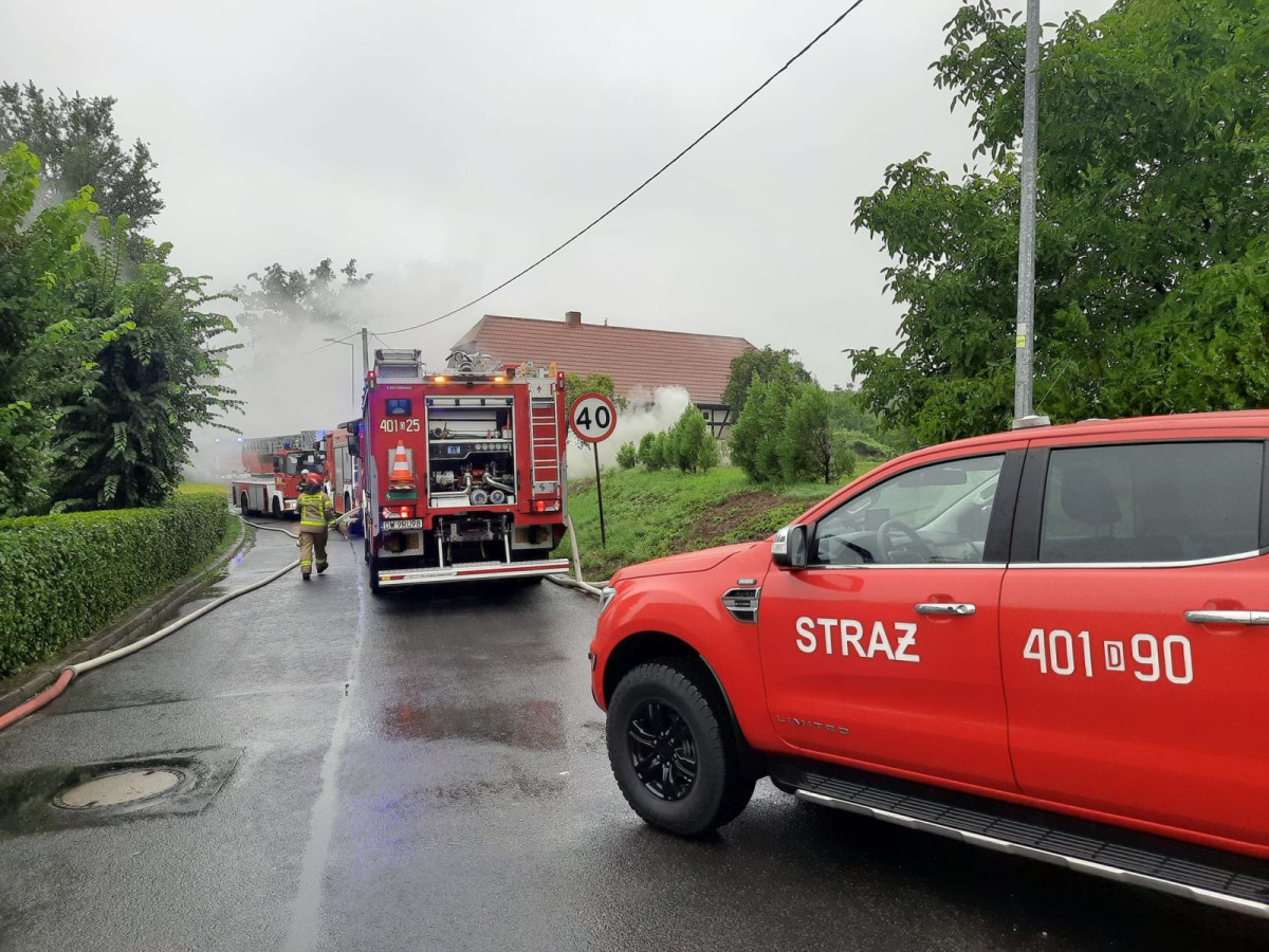 Pożar w Nowogrodźcu