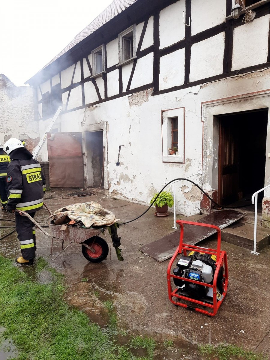 Pożar w Nowogrodźcu