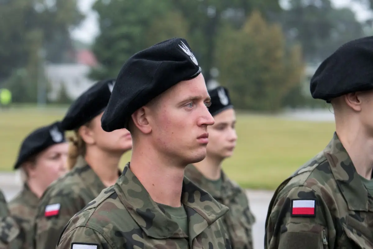 Uroczystość w 10 Brygadzie Kawalerii Pancernej w Świętoszowie