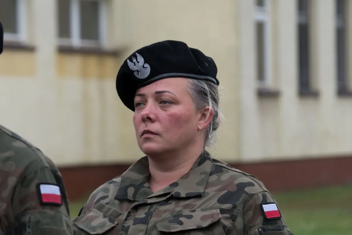 Uroczystość w 10 Brygadzie Kawalerii Pancernej w Świętoszowie