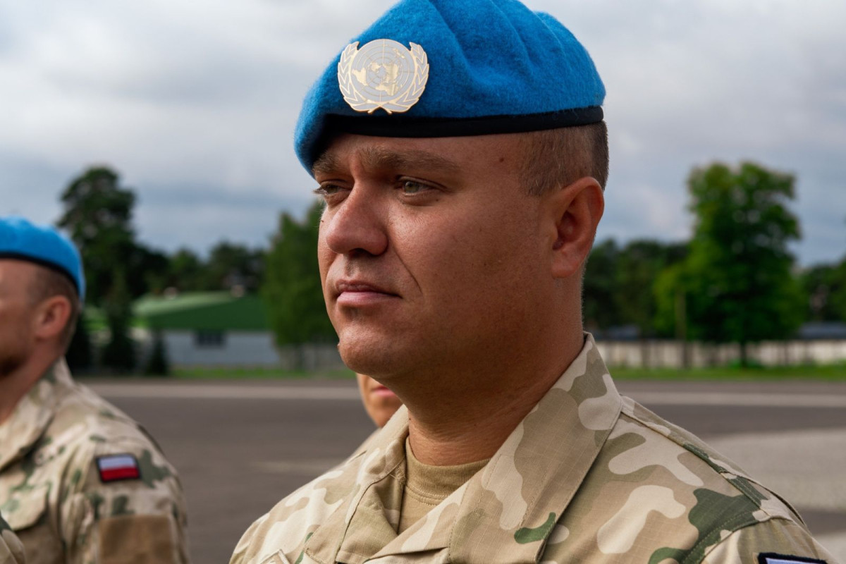 Pożegnali żołnierzy, którzy ruszą z misją na Bliski Wschód