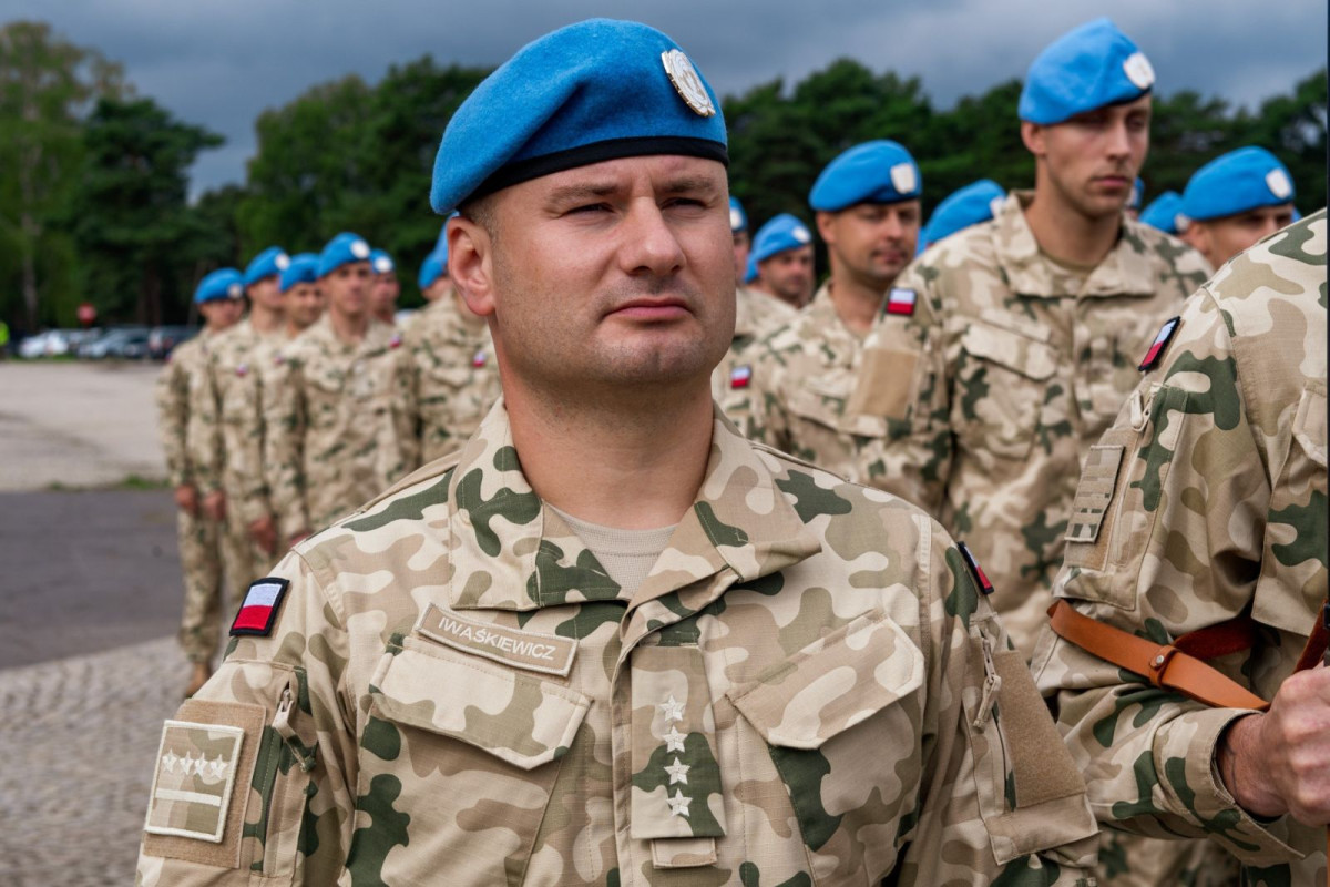 Pożegnali żołnierzy, którzy ruszą z misją na Bliski Wschód