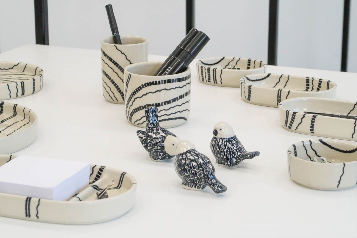 Ceramika z firmy Spółdzielnia Rękodzieła Artystycznego „Ceramika Artystyczna”