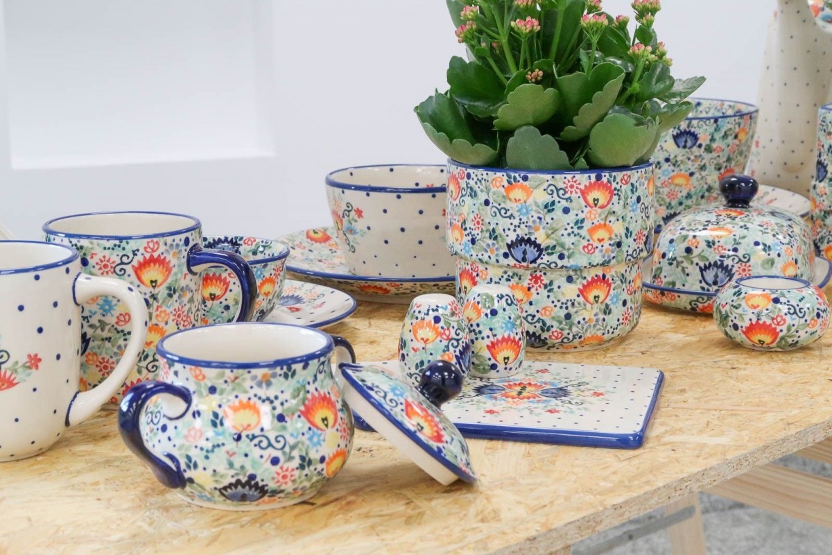 Ceramika z firmy „Manufaktura” w Bolesławcu