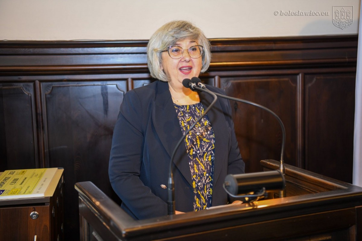 Uroczystość w czasie sierpniowej sesji Rady Miasta Bolesławiec