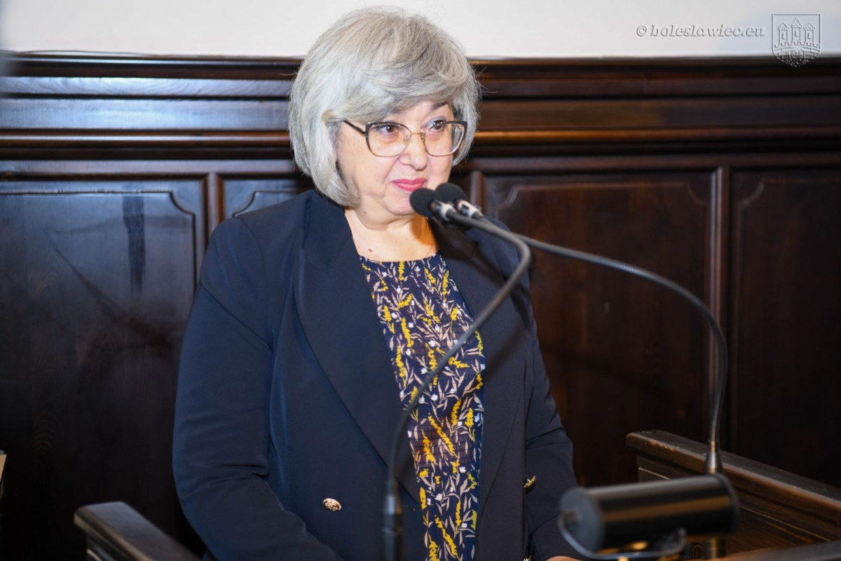 Uroczystość w czasie sierpniowej sesji Rady Miasta Bolesławiec