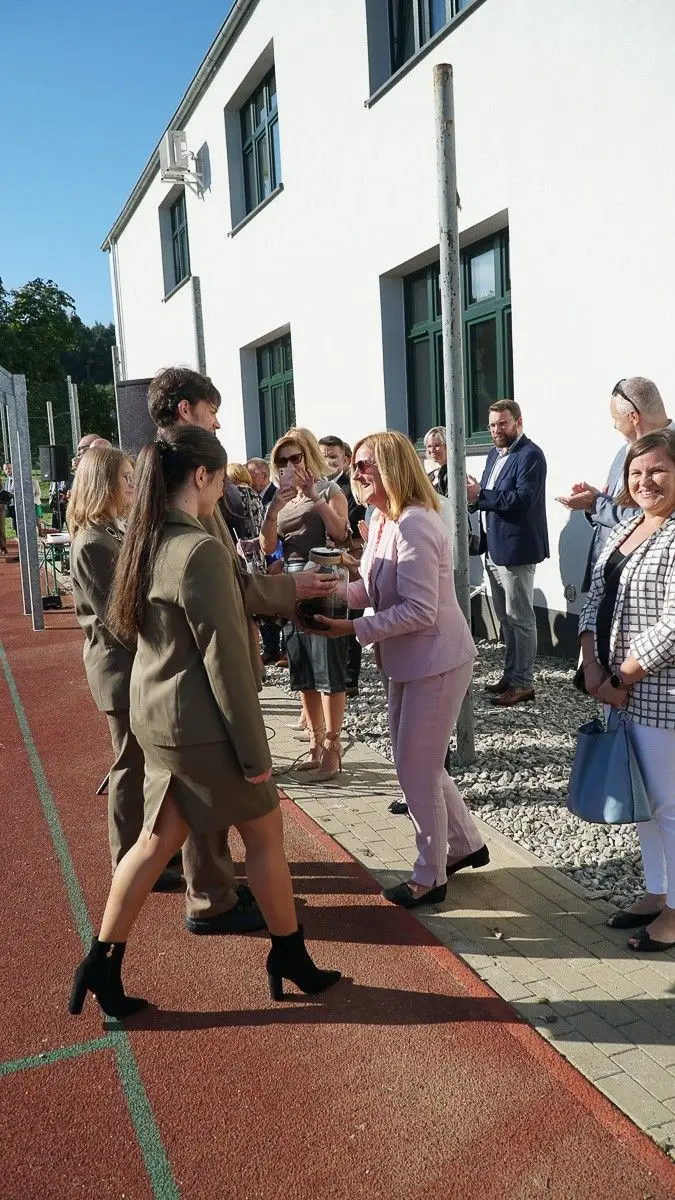 Rozpoczęcie roku szkolnego w Zespole Szkół Budowlanych w Bolesławcu