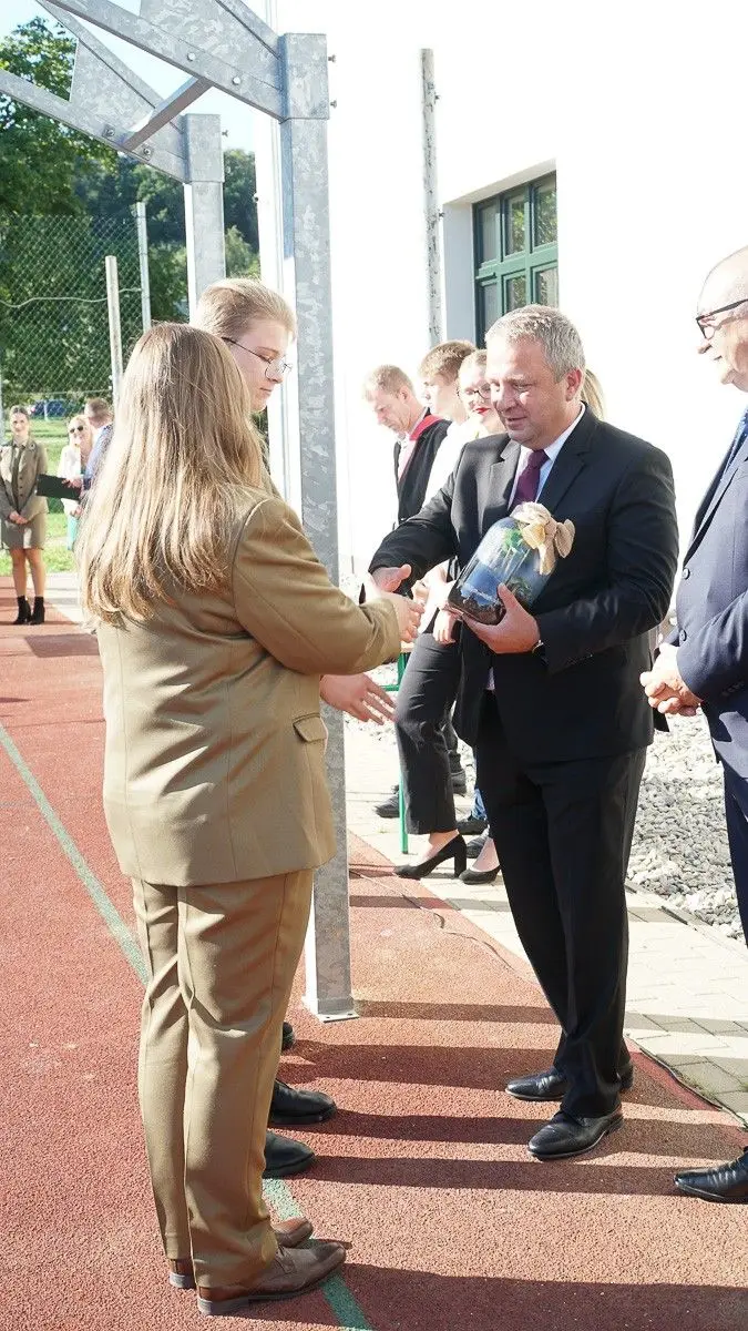 Rozpoczęcie roku szkolnego w Zespole Szkół Budowlanych w Bolesławcu