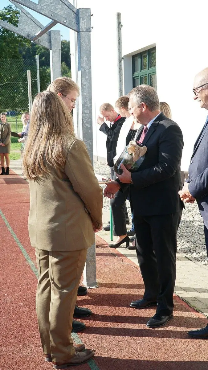 Rozpoczęcie roku szkolnego w Zespole Szkół Budowlanych w Bolesławcu
