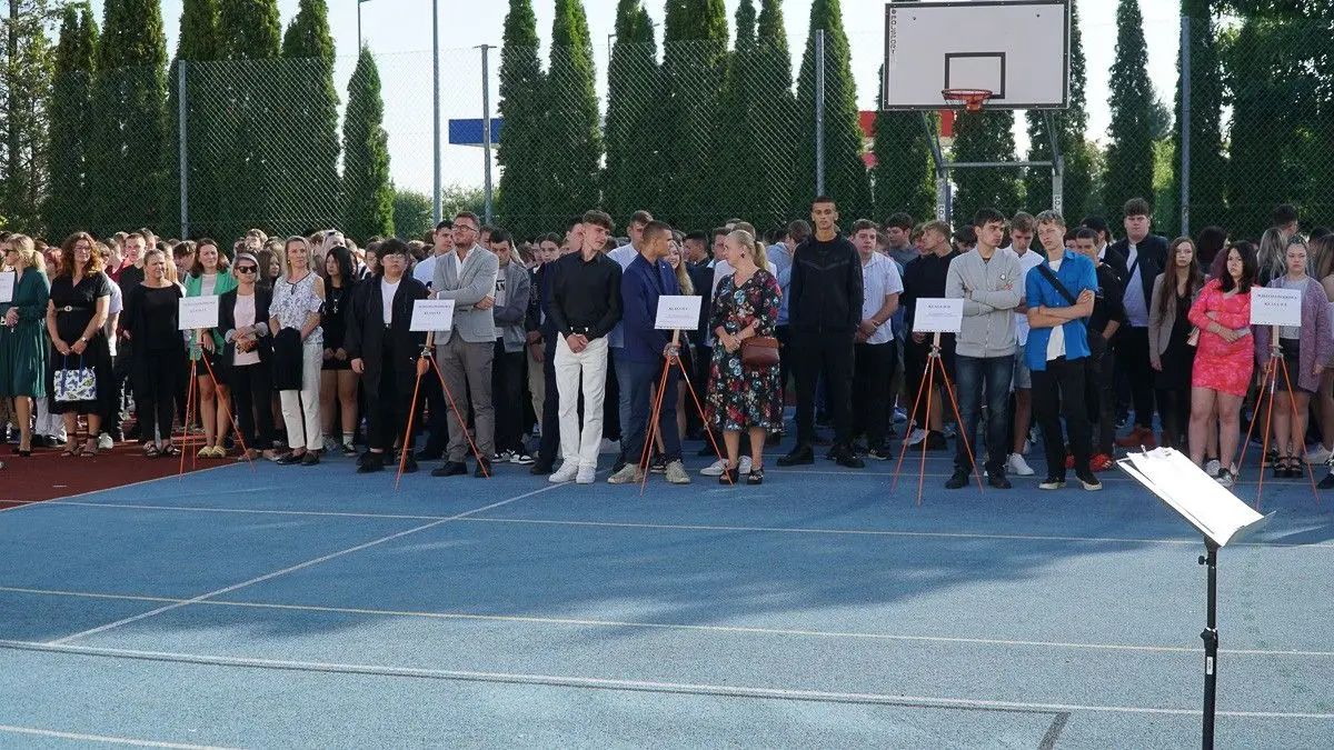 Rozpoczęcie roku szkolnego w Zespole Szkół Budowlanych w Bolesławcu