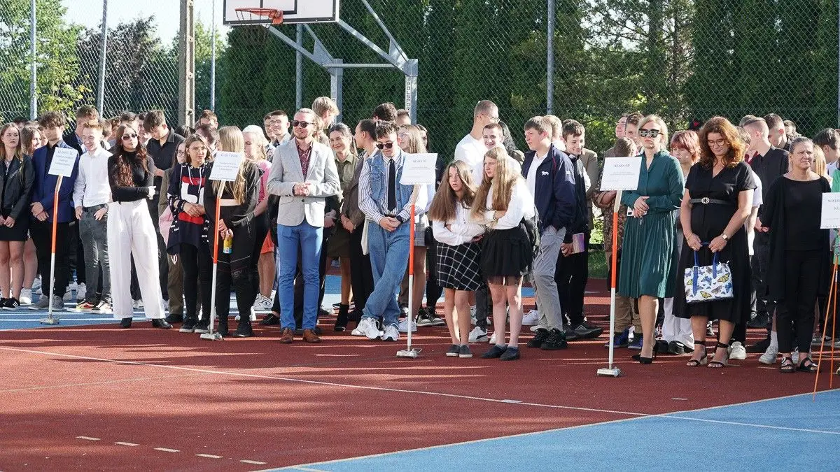 Rozpoczęcie roku szkolnego w Zespole Szkół Budowlanych w Bolesławcu
