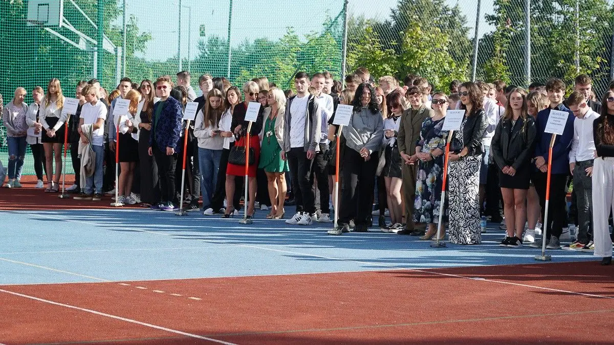 Rozpoczęcie roku szkolnego w Zespole Szkół Budowlanych w Bolesławcu